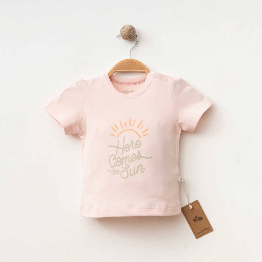 %100 PAMUKLU SUNNY T-SHİRT - 1