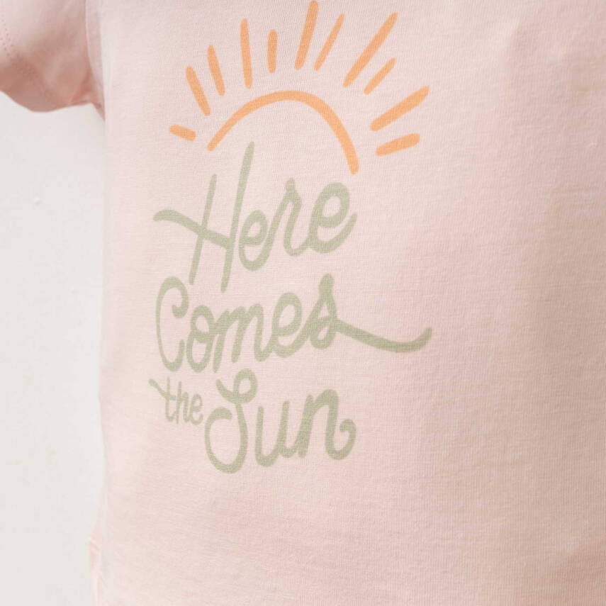 %100 PAMUKLU SUNNY T-SHİRT - 3