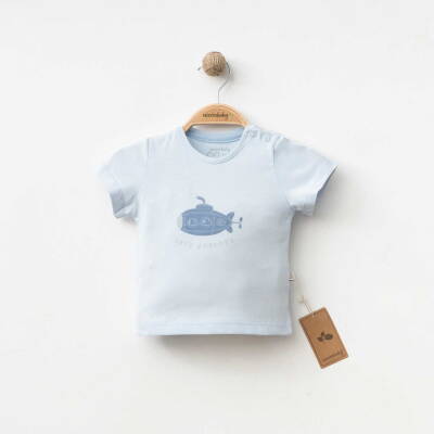 %100 Pamuklu Underwater T-shirt - 1
