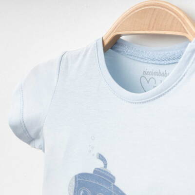 %100 Pamuklu Underwater T-shirt - 2