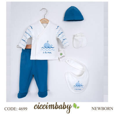 5 Lİ BALİNA ZIBIN SETİ - CİCCİMBABY