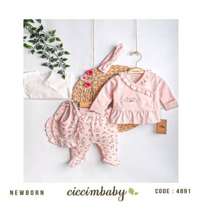 5 li Flower Garden Zıbın Seti - CİCCİMBABY