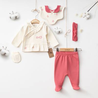 5 li My Strawberry Gril Zıbın Seti - CİCCİMBABY