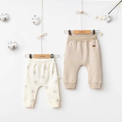 Bear Hugs Manşetli Pantalon (2 Lİ SET) - CİCCİMBABY