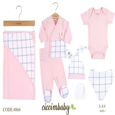 Ekose 7'li Zıbın Seti - CİCCİMBABY