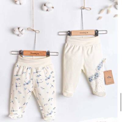 PRETTY HAPPY PATİKLİ PANTALON ( 2 Lİ SET ) - CİCCİMBABY